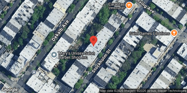 Aerial map of 251 STOCKHOLM STREET, Brooklyn