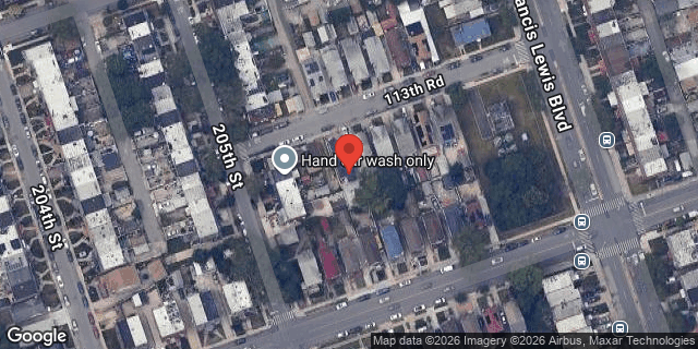Aerial map of 205-12 113 ROAD, Queens