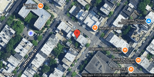 Aerial map of 88 WILSON AVENUE, Brooklyn