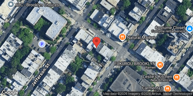 Aerial map of 86 WILSON AVENUE, Brooklyn