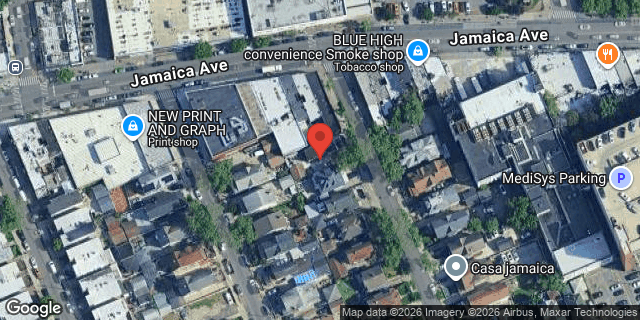 Aerial map of 87-14 134 STREET, Queens
