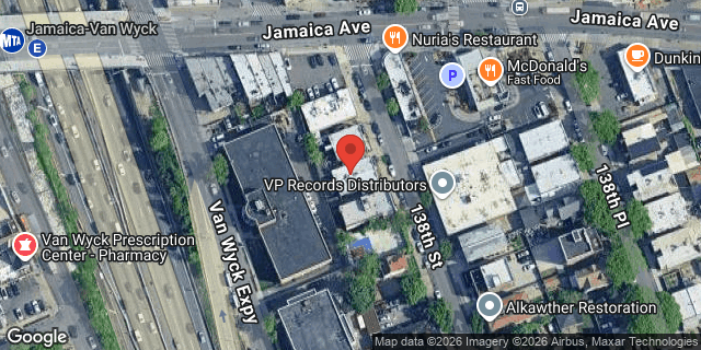 Aerial map of 88-84 138 STREET, Queens