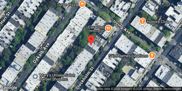 Aerial map of 263 STOCKHOLM STREET, Brooklyn