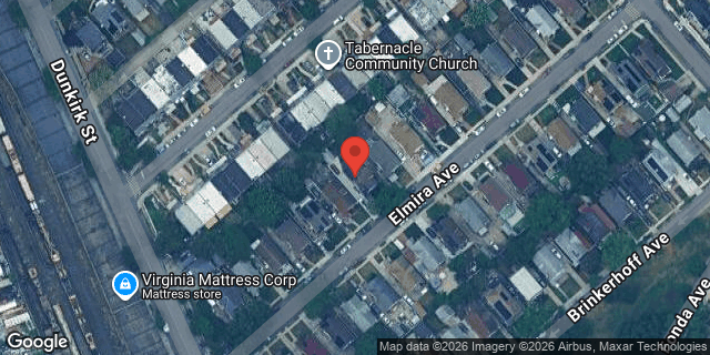 Aerial map of 183-29 ELMIRA AVENUE, Queens