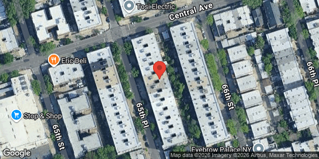 Aerial map of 71-13 65 PLACE, Queens