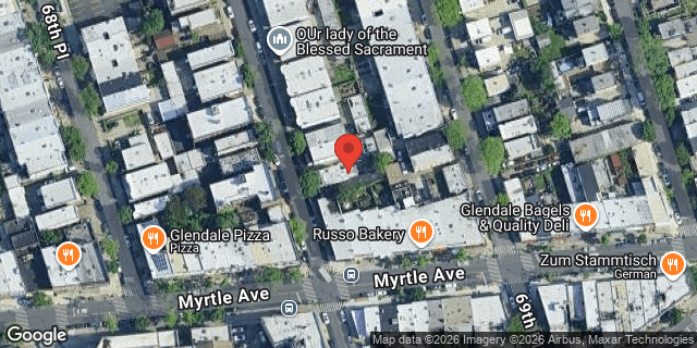 Aerial map of 71-67 69 STREET, Queens