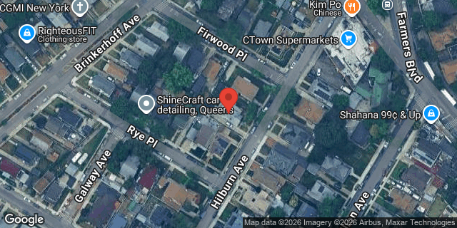Aerial map of 187-37 HILBURN AVENUE, Queens