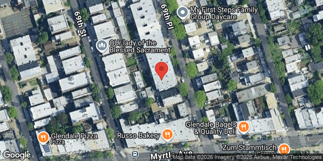 Aerial map of 71-62 69 PLACE, Queens