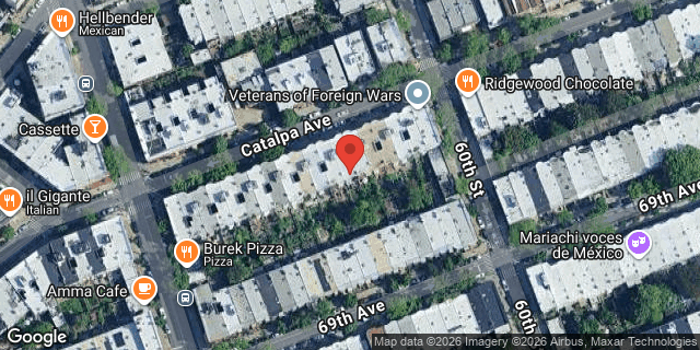 Aerial map of 59-26 CATALPA AVENUE, Queens