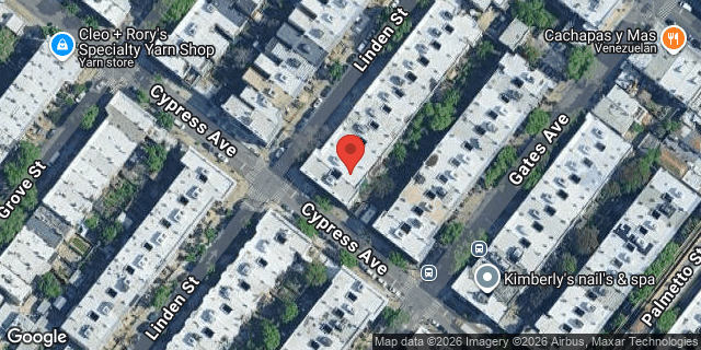 Aerial map of 17-04 LINDEN STREET, Queens