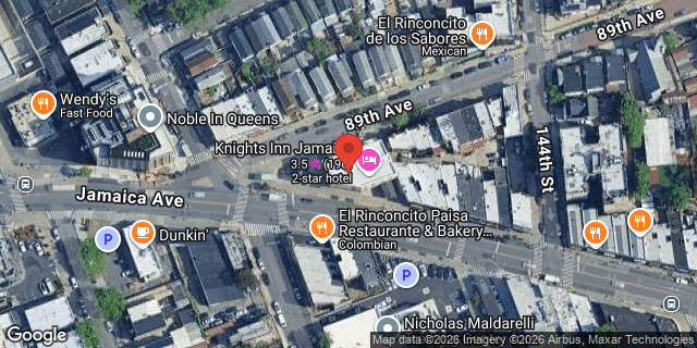 Aerial map of 139-01 JAMAICA AVENUE, Queens