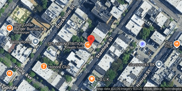 Aerial map of 305 STANHOPE STREET, Brooklyn