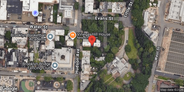 Aerial map of 71 HUDSON AVENUE, Brooklyn