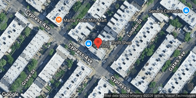 Aerial map of 17-13 LINDEN STREET, Queens