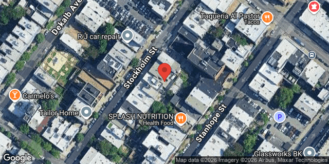 Aerial map of 310 STOCKHOLM STREET, Brooklyn