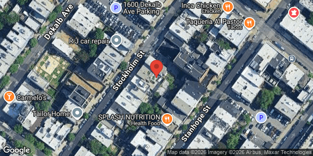 Aerial map of 312 STOCKHOLM STREET, Brooklyn