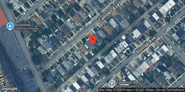 Aerial map of 183-28 CAMDEN AVENUE, Queens