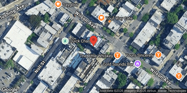 Aerial map of 22 WILSON AVENUE, Brooklyn