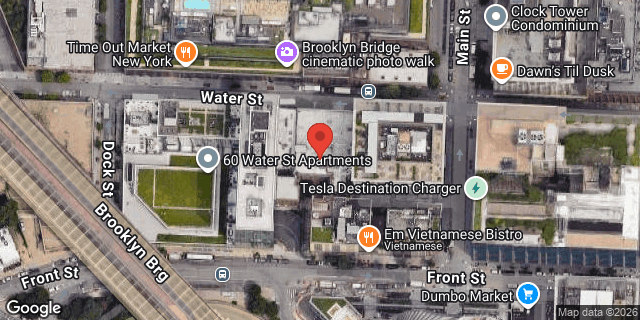 Aerial map of 66 WATER STREET, Brooklyn