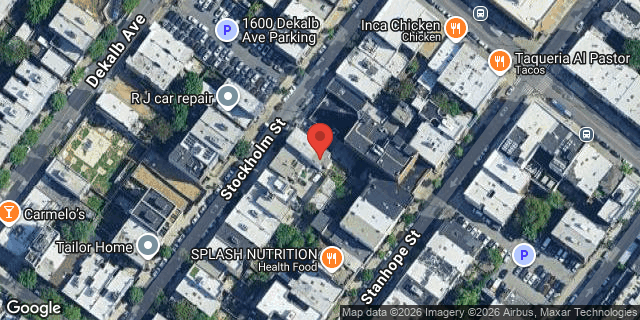 Aerial map of 314 STOCKHOLM STREET, Brooklyn