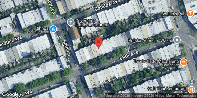 Aerial map of 60-63 69 AVENUE, Queens