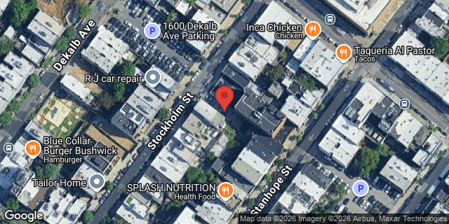 Aerial map of 316 STOCKHOLM STREET, Brooklyn
