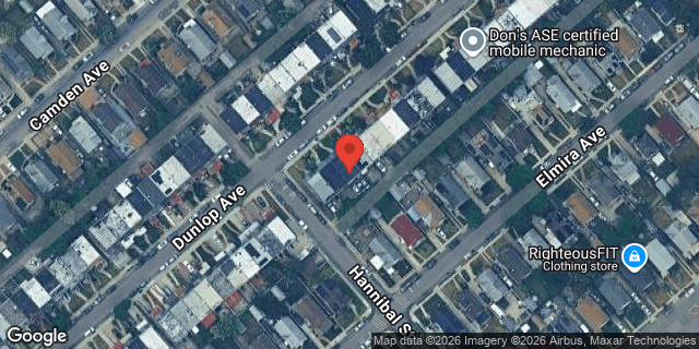 Aerial map of 185-06 DUNLOP AVENUE, Queens