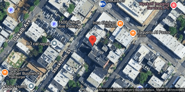 Aerial map of 322 STOCKHOLM STREET, Brooklyn