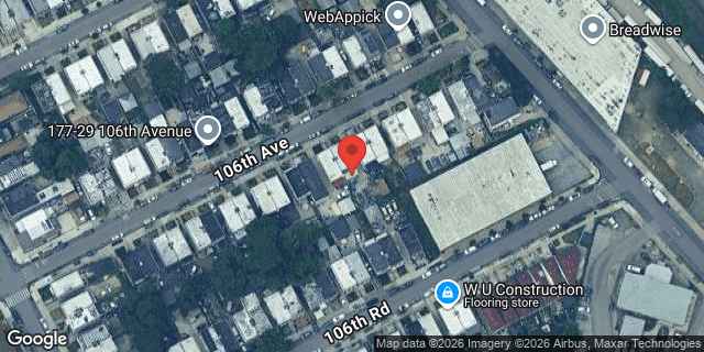 Aerial map of 177-44 106 AVENUE, Queens
