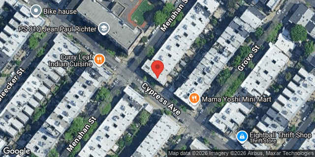 Aerial map of 17-12 MENAHAN STREET, Queens