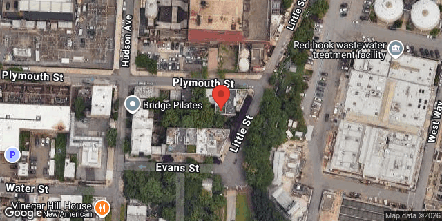 Aerial map of 330 PLYMOUTH STREET, Brooklyn