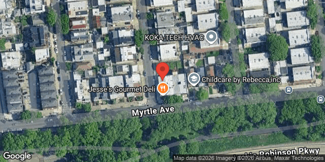Aerial map of 83-01 MYRTLE AVENUE, Queens