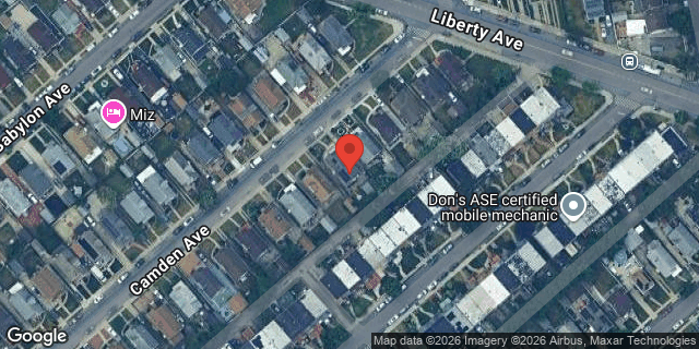 Aerial map of 183-72 CAMDEN AVENUE, Queens