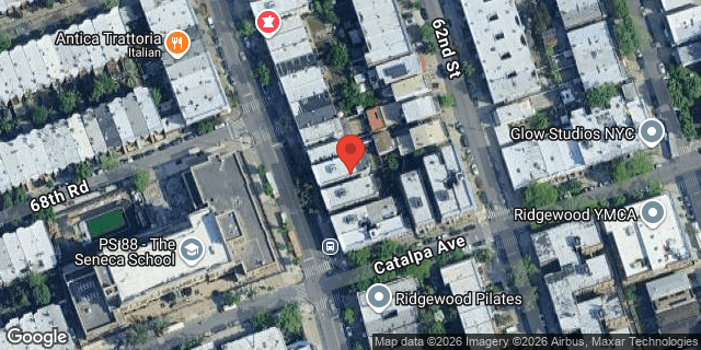 Aerial map of 68-39 FRESH POND ROAD, Queens