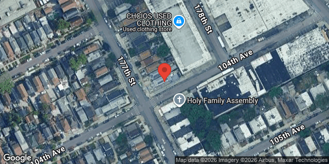 Aerial map of 103-41 177 STREET, Queens