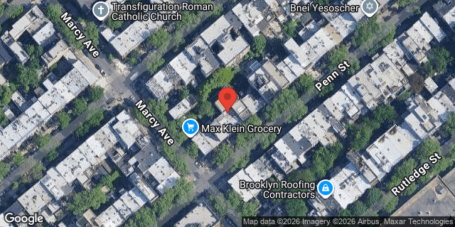 Aerial map of 221 PENN STREET, Brooklyn
