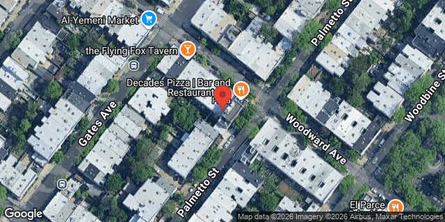 Aerial map of 688 WOODWARD AVENUE, Queens