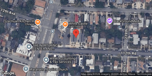 Aerial map of 217-15 112 ROAD, Queens