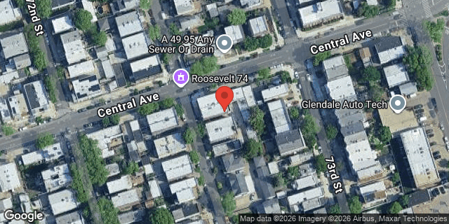Aerial map of 71-03 72 PLACE, Queens