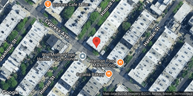 Aerial map of 17-02 HIMROD STREET, Queens