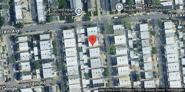 Aerial map of 78-10 84 STREET, Queens