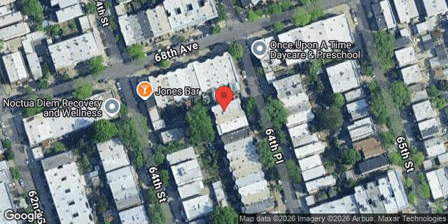 Aerial map of 68-14 64 PLACE, Queens