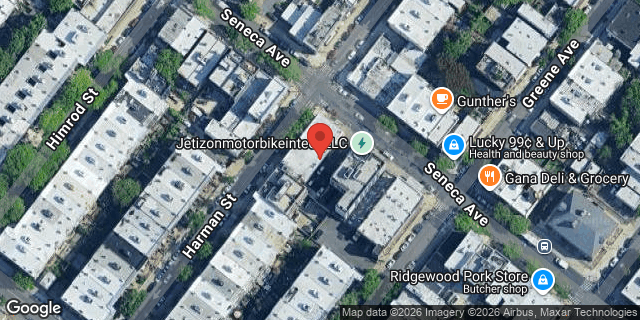 Aerial map of 476 SENECA AVENUE, Queens
