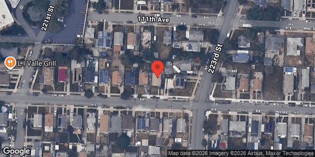 Aerial map of 221-39 112 AVENUE, Queens