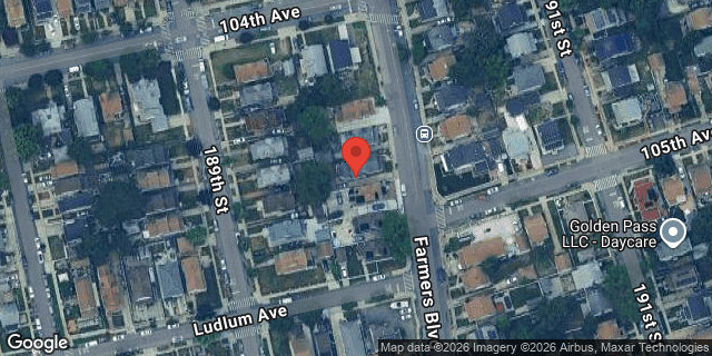 Aerial map of 104-30 FARMERS BOULEVARD, Queens