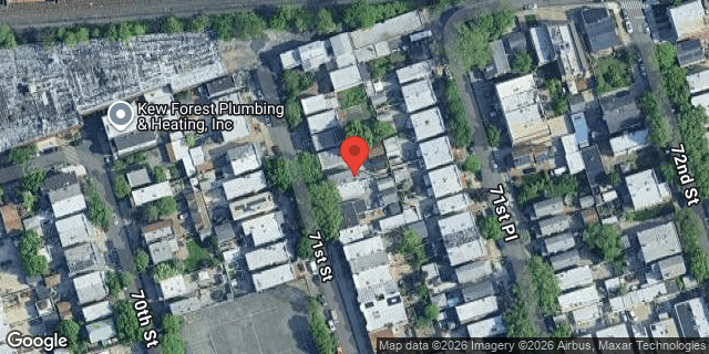 Aerial map of 70-13 71 STREET, Queens