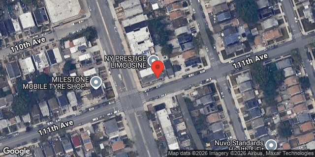 Aerial map of 110-21 FRANCIS LEWIS BLVD, Queens