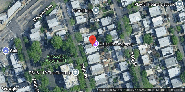 Aerial map of 77-31 75 STREET, Queens