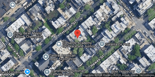 Aerial map of 260 HOOPER STREET, Brooklyn