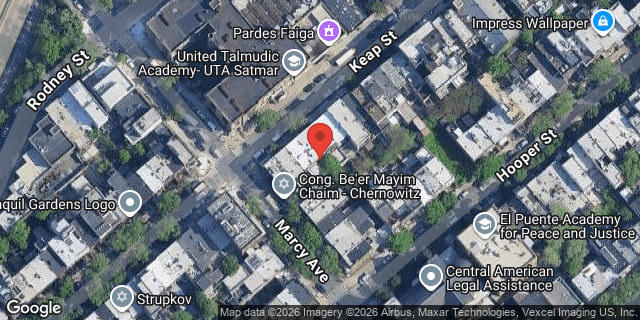 Aerial map of 244 KEAP STREET, Brooklyn